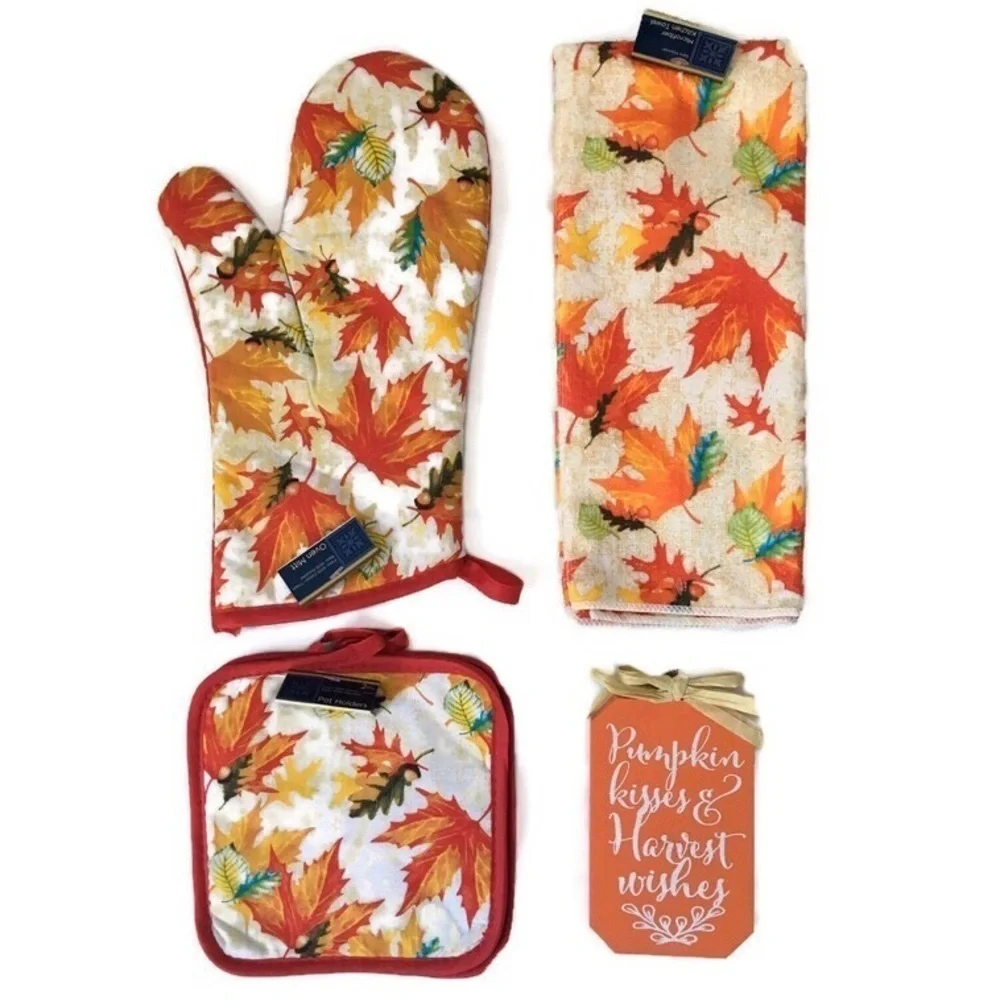 Autumn Kitchen Decor 5 piece Set
